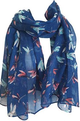 Dragonfly-Scarf-Womens-Dragon-fly-print-scarves-Pink-Blue-White-Colours-Small-Dragonflies-B01KD01ZP0